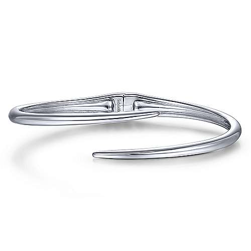 Gabriel & Co Sterling Silver Bypass Bangle