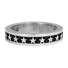 King Baby: Sterling Silver Stackable Star Ring Size 10