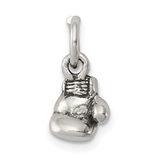 Sterling Silver Boxing Glove Charm