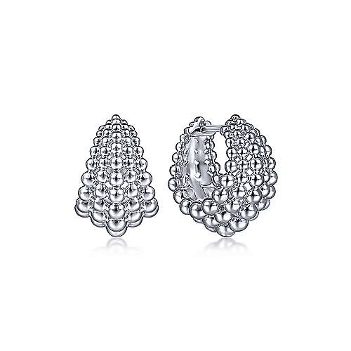 Gabriel & Co Sterling Silver 15mm Huggies