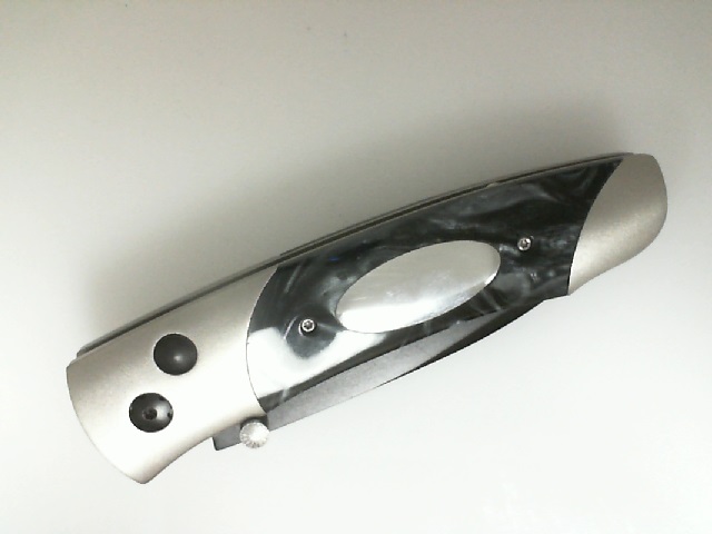 William Henry A- Series Titanium And Stainless Steel Knife With Resin Inlay