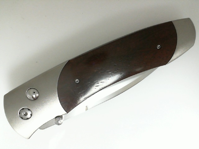 William Henry Titanium Cocobolo S35 VN Steel Pocket Knife