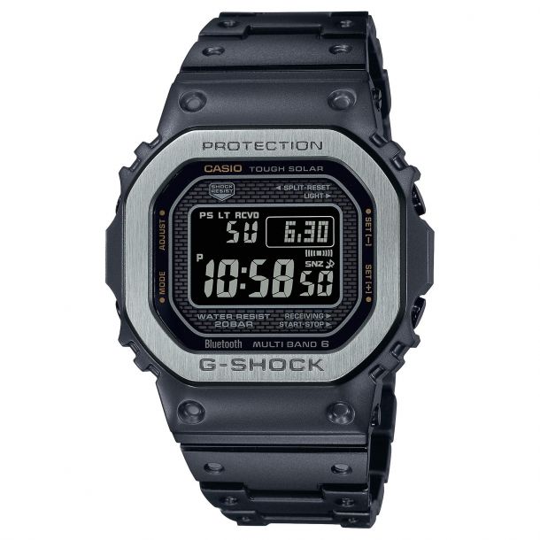 G-Shock Matte Black Full Metal Digital Connected Watch ( GMWB5000MB-1)