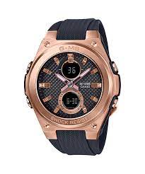 Casio: Baby G / G-MS Digital Multi Function WatchName Of Bracelet: Black ResinDial Color: Black & Pink