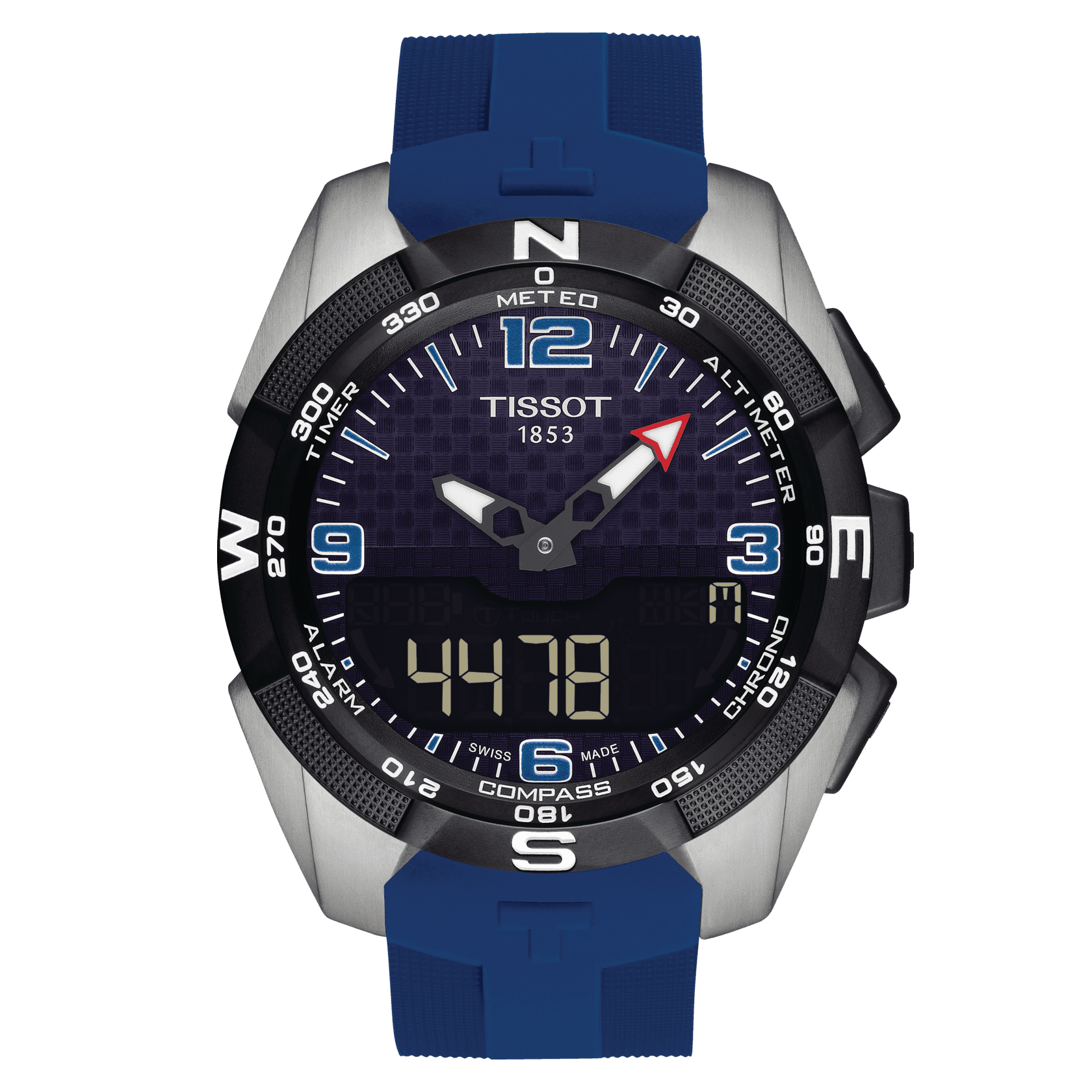 TISSOT T-TOUCH EXPERT SOLAR ICE HOCKEY Quartz (T091.420.47.057.02)
Case                        45mm/Antimagnetic titanium case with black PVD coating
Crystal                      Tactile scratch-resistant sapphire crystal with antireflective coating
Mo