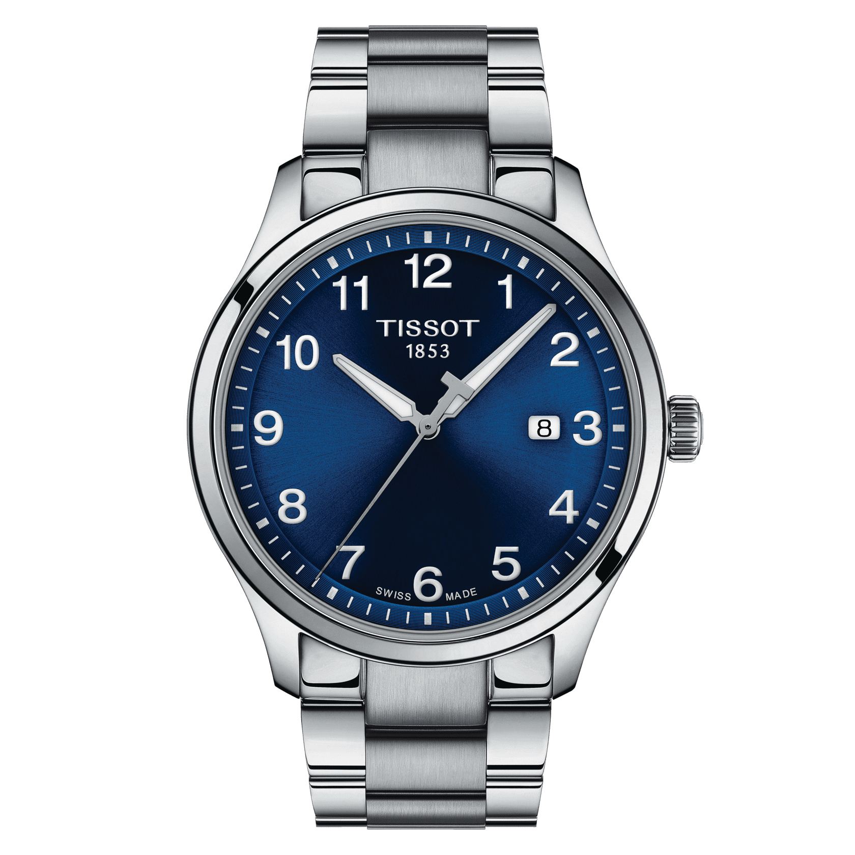 TISSOT GENT XL CLASSIC QUARTZ (T116.410.11.047.00)
Case 42mm/316L stainless steel case